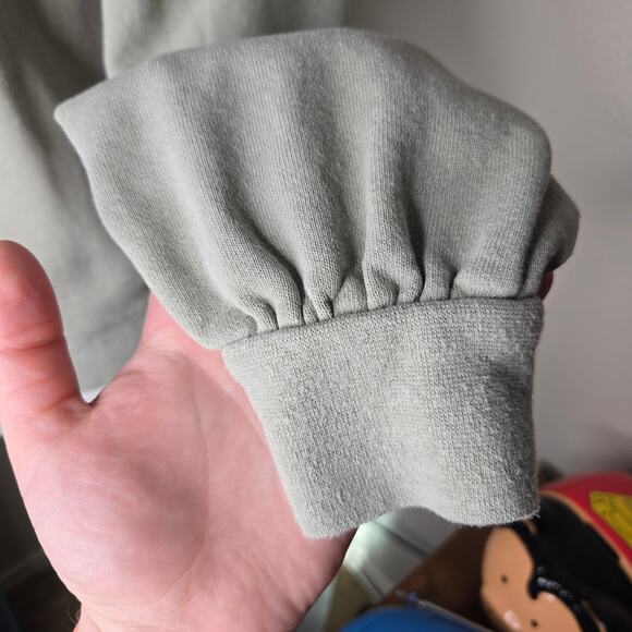 MADEWELL Hemp-Cotton V-Neck Sweatshirt Forgotten Landscape Size Small - Picture 15 of 16